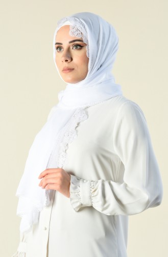 White Sjaal 70139-02