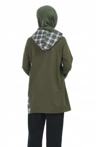 Hellkhaki grün Pulli 3111-06