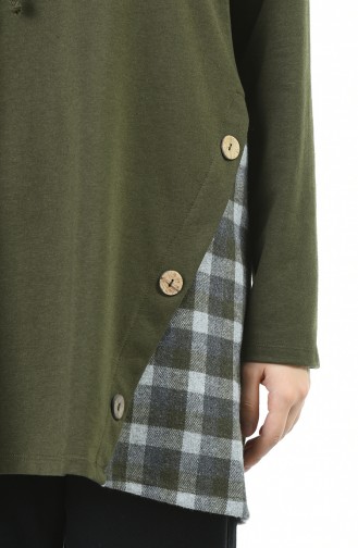 Hellkhaki grün Pulli 3111-06