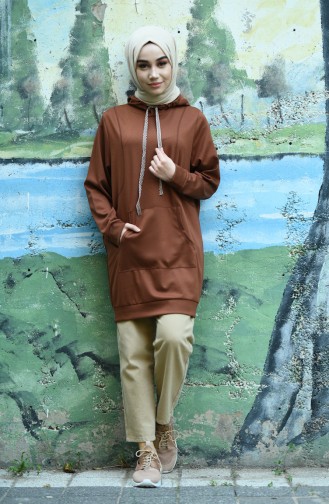 Brown Sweatshirt 8039-03