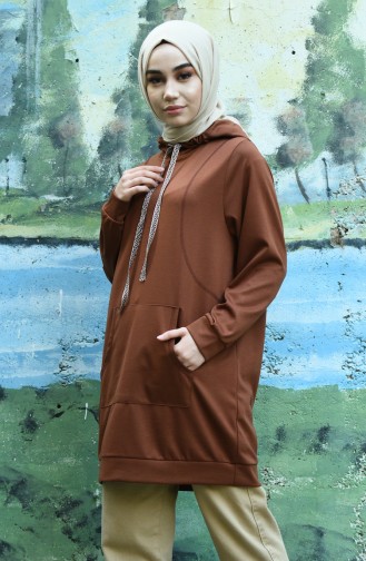 Brown Sweatshirt 8039-03