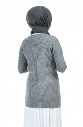 Grau Pullover 0509-01