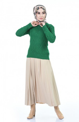 Green Sweater 8036-08