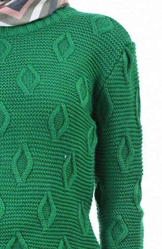 Green Sweater 8036-08