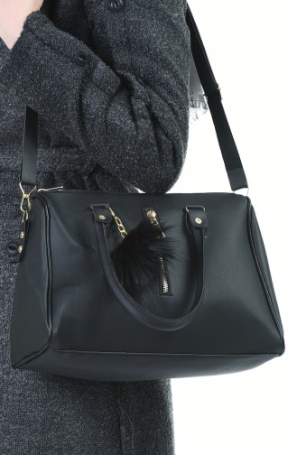 Black Shoulder Bag 12-01