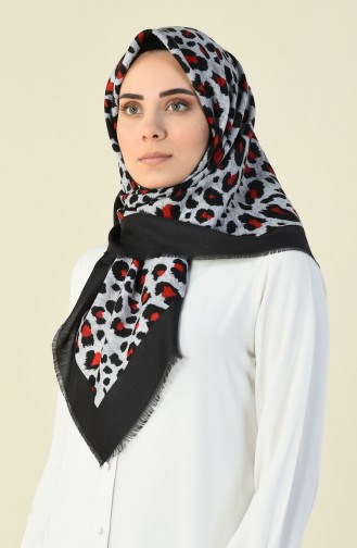 Light Black Hoofddoek 70140-06