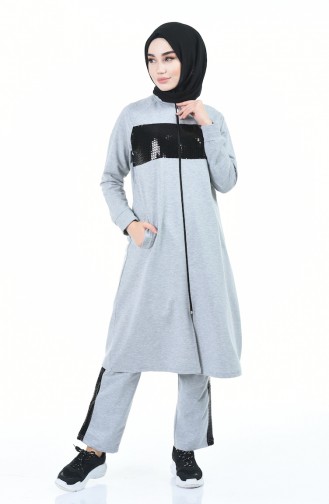 Gray Tracksuit 7014-03