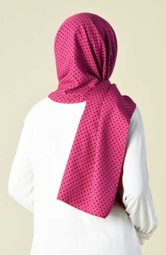 Polka Dot Shawl Fuchsia 15026-02