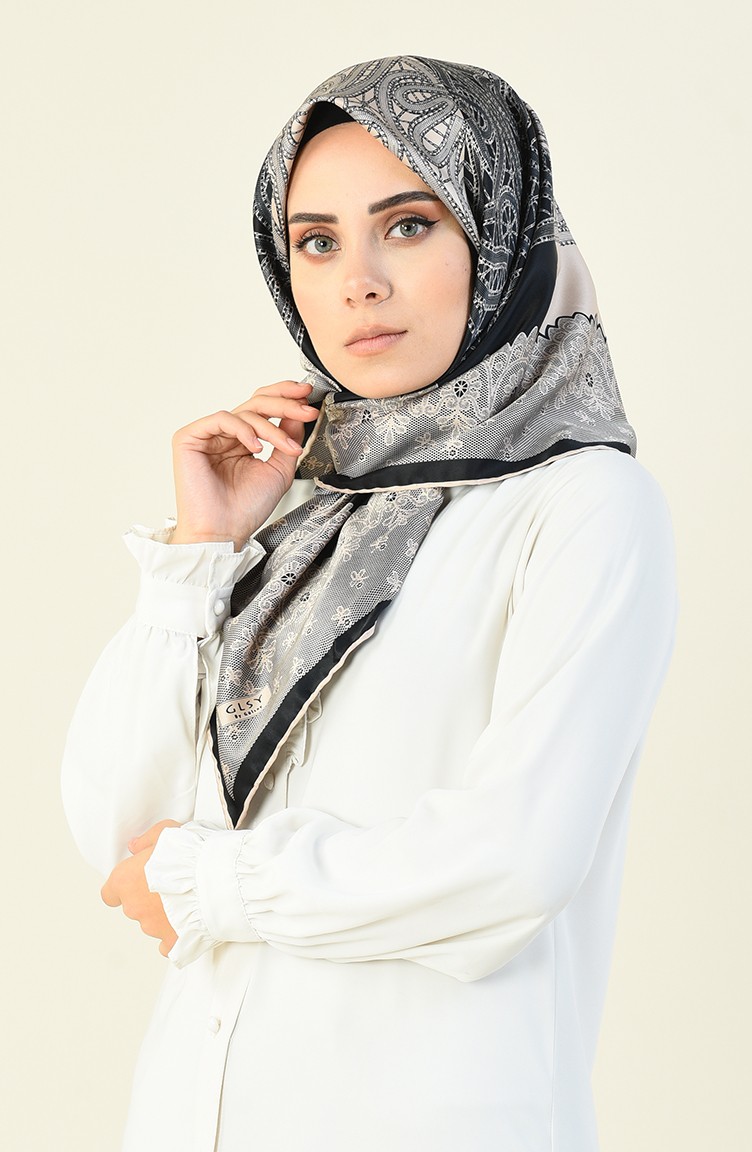 Beige Hoofddoek 70141-17