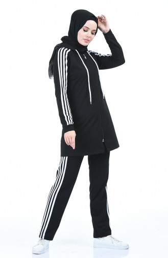 Black Tracksuit 7016-01