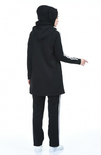 Black Tracksuit 7016-01