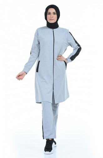 Gray Tracksuit 7015-07