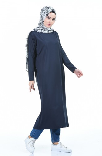 Navy Blue Tuniek 7947-05