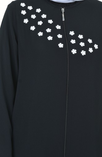 Schwarz Abayas 8302-01