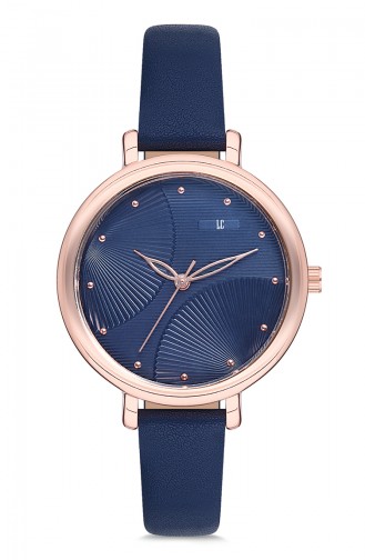 Navy Blue Horloge 10014D