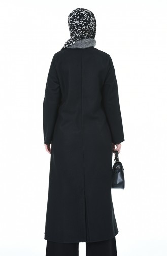 Zippered Coat 1035-01 Black 1035-01