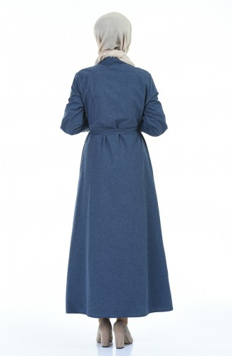 Robe Hijab Bleu Marine 1002-01