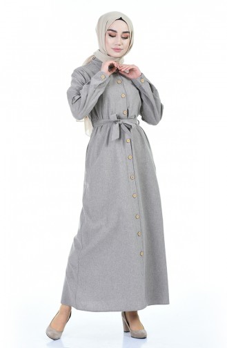 Mink Hijab Dress 1002-04