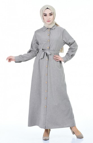 Mink Hijab Dress 1002-04