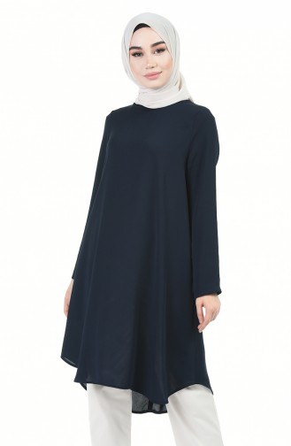 Navy Blue Tuniek 8006-03