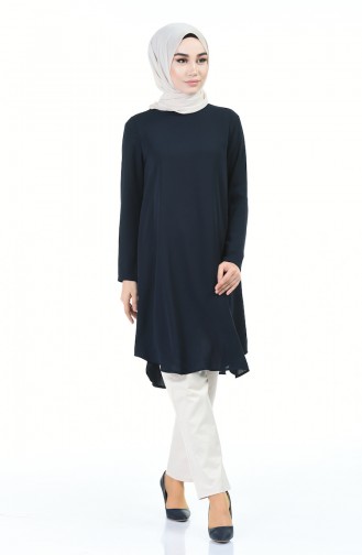 Navy Blue Tuniek 8006-03