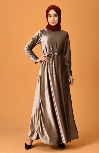 Gray Hijab Dress 1972-03