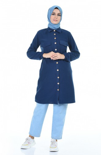 Navy Blue Tuniek 0692-01