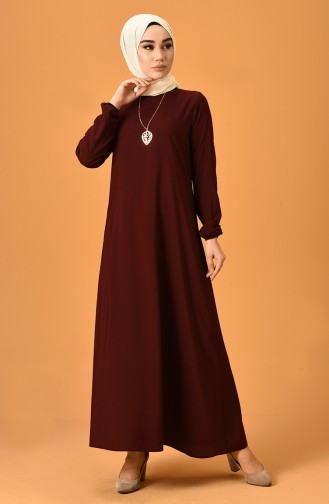 Cherry Hijab Dress 2521-13