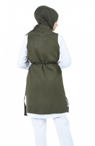 Gilet Sans Manches Khaki 1371-02