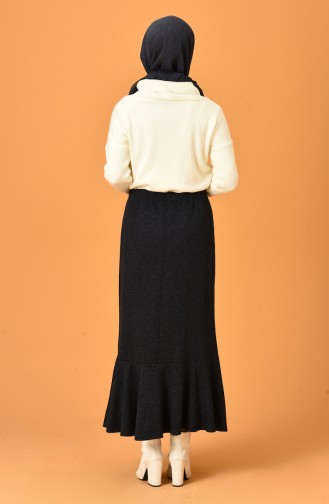 Navy Blue Rok 3014C-01