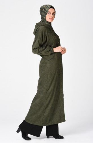 Green Abaya 9279-04