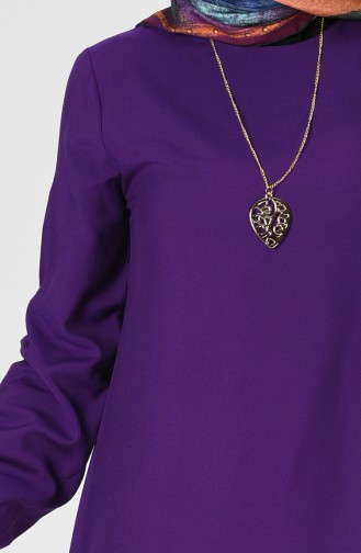 Purple İslamitische Jurk 1207-02