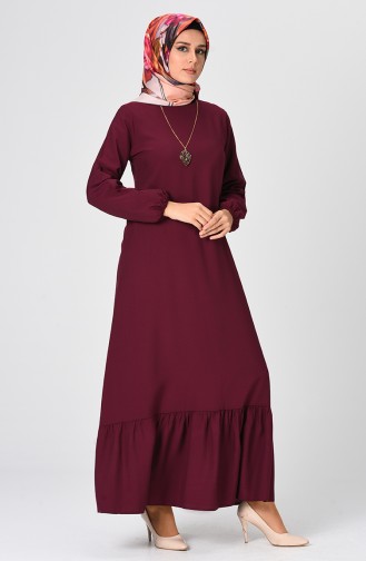 Cherry Hijab Dress 1207-04