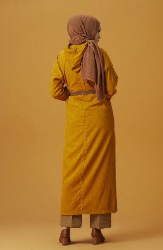 Mustard Abaya 9279-02