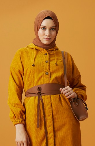 Mustard Abaya 9279-02