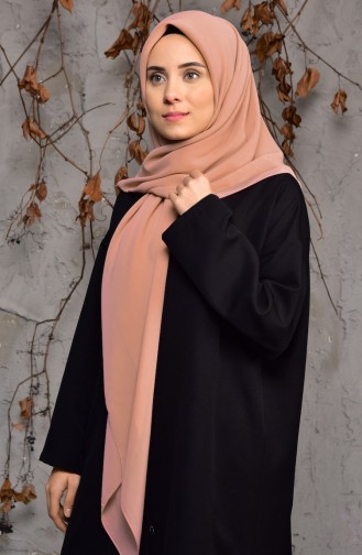 Plus Size Crepe Scarf 50024-133 Onion Peel coloured 50024-133