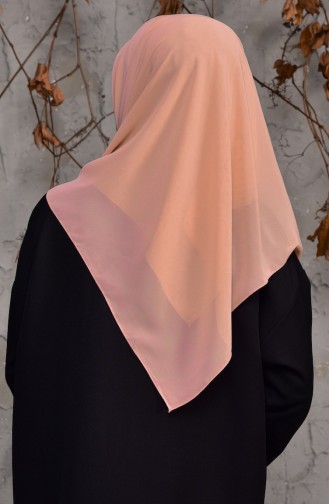 Plus Size Crepe Scarf 50024-133 Onion Peel coloured 50024-133