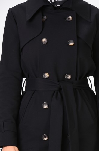 Black Trench Coats Models 90006-01