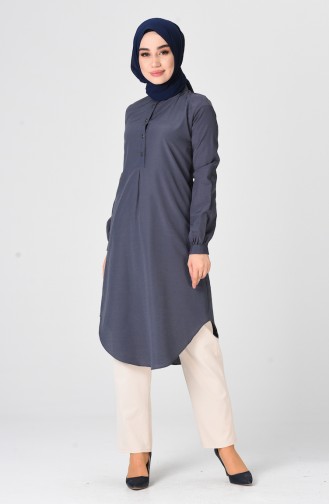 Buttoned Tunic 3165-01 Smoked 3165-01