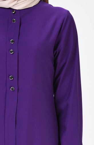 Tunic Trousers Double Set Purple 1208-04
