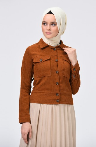 Veste Velours 6059-01 Tabac 6059-01