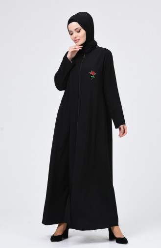 Black Abaya 1076-01