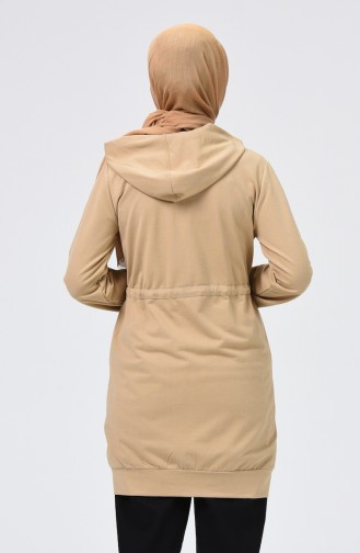 Beige Strickjacke 0750-01