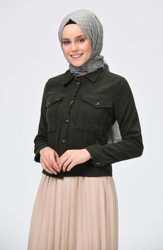 Veste Velours 6059-06 Khaki 6059-06