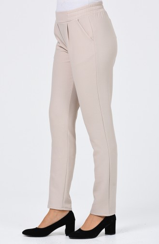 Pantalon avec Poches 1146PNT-02 Beige 1146PNT-02