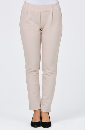 Pantalon avec Poches 1146PNT-02 Beige 1146PNT-02