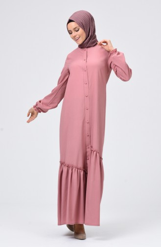 Powder Hijab Dress 4503-01