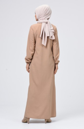 Mink Hijab Dress 4503-04
