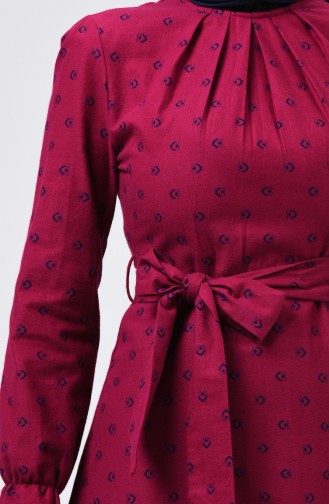 Robe Hijab Plum 60074-01