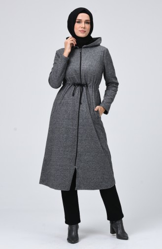 Hooded Winter Cape Gray 5006-04